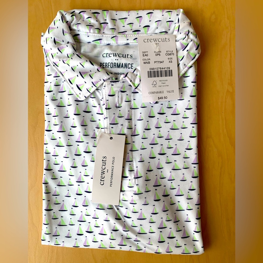 Crewcuts Performance Polo Shirt from J Crew